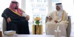 الإبراهيم يناقش مع وزير المالية القطري تعزيز التعاون الاقتصادي