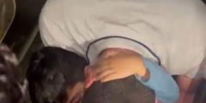 إنقاذ طفله أجنبى علقت قدميه داخل مصعد بعقار فى الإسماعيلية