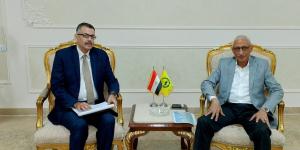 محافظ شمال سيناءيستقبل مستشار رئيس الجهاز القومي لتنظيم الاتصالات