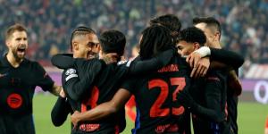 كلاسيكو الأرض.. تشكيل برشلونة أمام ريال مدريد.. يامال ورافينيا في الهجوم