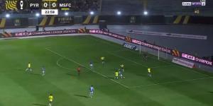 نهائي دوري أبطال أفريقيا: فيستون ماييلي يسجل الهدف الأول لبيراميدز في مرمى صن داونز في الدقيقة 24