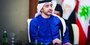 عبدالله بن زايد يبحث مع وزراء خارجية قطر وعُمان وفرنسا وبريطانيا وروسيا تطورات المنطقة