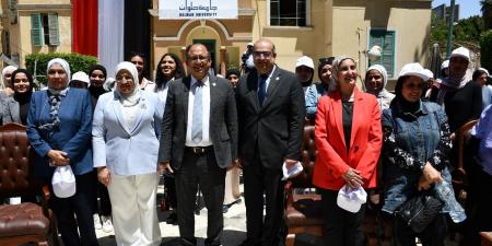 علوم الرياضة حلوان تستضيف فعاليات المشروع القومي لتنمية الأسرة