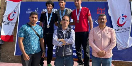 إعلان نتائج بطولة ألعاب القوى طلاب الجامعات والمعاهد