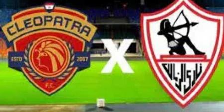 ناصر منسي يسجل هدف الزمالك الأول أمام سيراميكا كليوباترا في الدوري المصري