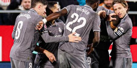تعرف على قائمة ريال مدريد قبل مواجهة برشلونة بالدوري الإسباني