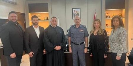 الأب بو عبود زار قائد وحدة الدرك الإقليمي مهنئًا بتعيينه وبحث معه سبل التعاون مع المعهد الفني الأنطوني