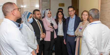 وفد من جامعةألمانية يزور مستشفيات هيئةالرعايةالصحيةبالأقصر