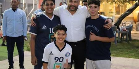 الغنيمى يتفقد منشآت سموحة