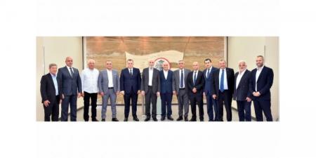 جعجع استقبل المجلس البلدي المنتخب لبلدة "عرمون" الكسروانية ورئيس بلدية العذرا