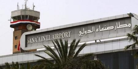 استئناف العمل بمطار صنعاء غدا الأربعاء
