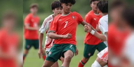 شاهد.. أداء كارثي لابن رونالدو في مباراته الأولى مع البرتغال