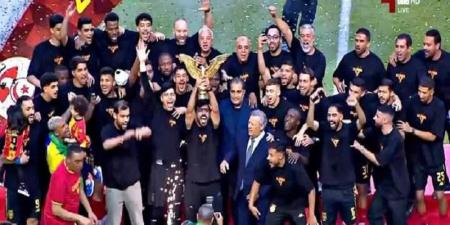 الترجي الرياضي يتسلّم لقب بطولة الرابطة المحترفة الأولى لموسم 2024-2025