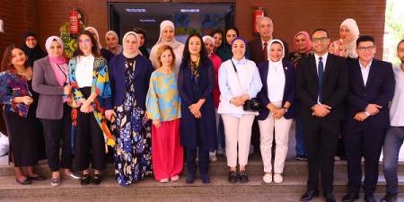 وزيرة التضامن تتفقد تجديدات مؤسسة الفتيات بالعجوزة