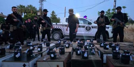سوريا تضبط مستودعاً ضخماً للعبوات الناسفة