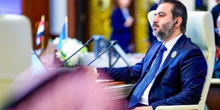 وزير الخارجية والمغتربين السيد أسعد الشيباني في كلمة سوريا خلال القمة العربية في بغداد: إن رفع العقوبات ليس نهاية المطاف، بل هو بداية طريق نأمل أن يكون معبداً بالتعاون الحقيقي
