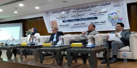 «آداب حلوان» تختتم فعاليات مشروعات تخرج طلاب قسم الإعلام