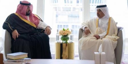 الإبراهيم يناقش مع وزير المالية القطري تعزيز التعاون الاقتصادي
