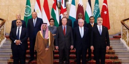 اللجنة الوزارية المكلّفة من القمة العربية الإسلامية ترحب بالبيان المشترك الصادر عن قادة المملكة المتحدة وفرنسا وكندا بشأن الوضع في غزة والضفة الغربية
