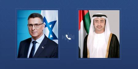 أفضي إلى إدخال مساعدات غذائية عاجلة لغزة.. اتصال هاتفي بين عبدالله بن زايد ووزير خارجية إسرائيل