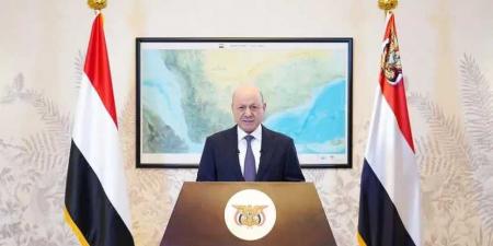 الرئيس العليمي يوجه رسائل تاريخية لـ”أبناء الجنوب” وحق تقرير مستقبلهم بمناسبة عيد الوحدة