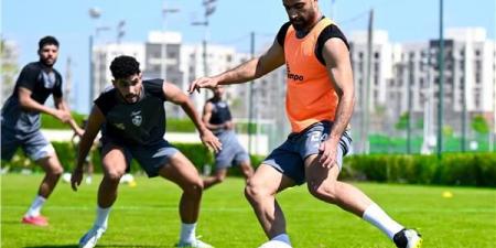 رفع الحمل البدني للاعبي الزمالك قبل لقاء بتروجت فى الدوري