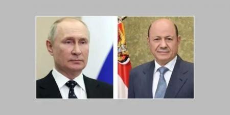 قمة مرتقبة: الرئيس العليمي يلتقي الرئيس الروسي بوتين في الكرملين