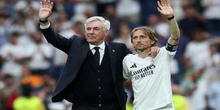 ريال مدريد يهزم سوسيداد في وداع برنابيو لأنشيلوتي ومودريتش