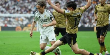 ريال مدريد يتخطى ريال سوسييداد في الجولة الأخيرة من الدوري الإسباني