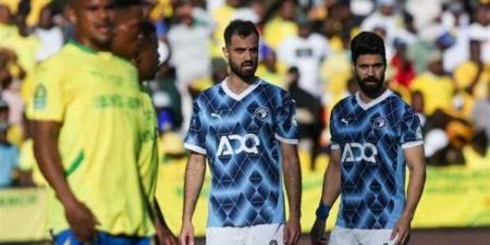 ثنائي بيراميدز يخشع لكشف المنشطات بعد مباراة صن داونز