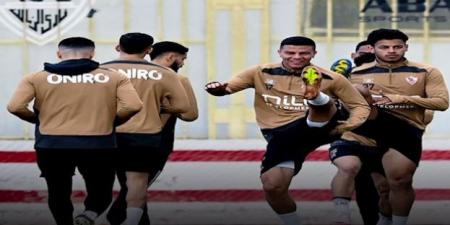 تدريبات تأهيلية لثلاثي الزمالك لمواجهة بيراميدز فى نهائي الكأس