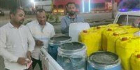 الأقصر.. ضبط طن زيت وطحينة مجهولي المصدر بمخزن غير مرخص