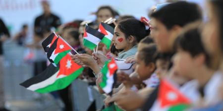الأردنيون يحتفلون بعيد الاستقلال الـ 79