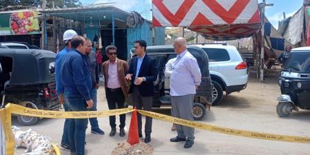 نائب محافظ مطروح يتفقد عددًا من المشروعات الخدمية والتنموية
