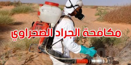 أين وصلت الحملة الوطنية لمكافحة الجراد الصّحراوي بالجنوب التّونسي؟