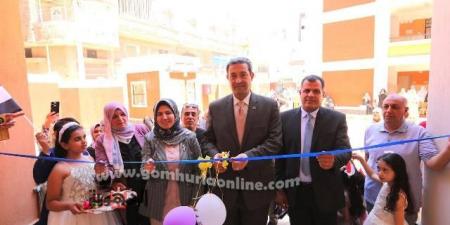 محافظ دمياط يفتتح المدرسة الإبتدائية بالوسطانى
