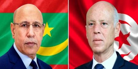 رئيس الجمهورية يتبادل التهاني مع نظيره الموريتاني اثر فوز مرشح موريتانيا برئاسة البنك الافريقي للتنمية