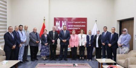 تعاون أكاديمي بين جامعة المنصورة الجديدة ونوتنجهام ترنت البريطانية