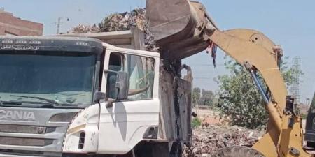 بلبيس تشهد حملات نظافة مكبرة للإرتقاء بالشكل الحضارى والجمالي