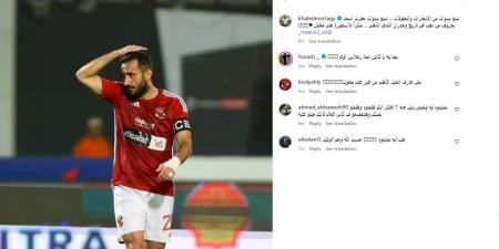 " شكراً للأسطورة ".. خالد مرتجي عضو مجلس إدارة الأهلي يوجه رسالة لـ معلول بعد رحيله