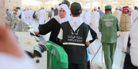 كشافة الرياضة يواصلون جهودهم الميدانية لخدمة الحجاج بالمدينة المنورة