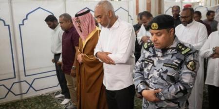 رئيس المالديف يزور المسجد النبوي