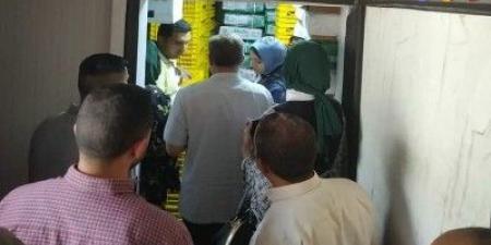 ضبط 10 طن دواجن مجمدة ومواد غذائية مجهولة المصدر بالقليوبية