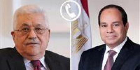 الرئيس السيسي يتلقي اتصالًا هاتفيًا من نظيره الفلسطيني بمناسبة حلول عيد الأضحى المبارك