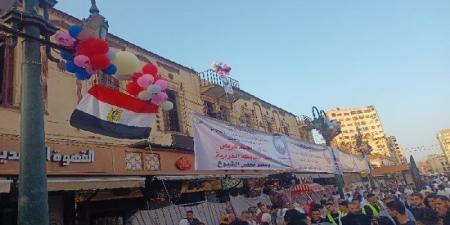 الآلاف يؤدون صلاة عيد الأضحى بالمسجد الأحمدي في طنطا بحضور محافظ الغربية
