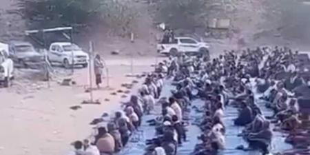 شاهد بالفيديو ..صلاة العيد تتحول إلى ساحة غدر و دم في شبوة