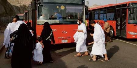 مركز النقل يفعّل خطة متكاملة لتنظيم نقل الحجاج من منى إلى الحرم بأيام التشريق