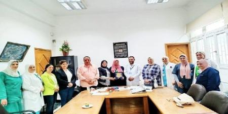 المشرف العام على مستشفيات الإسكندرية تتفقد مستشفي شرق المدينة