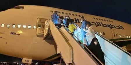 حريق يندلع في طائرة تقل زوارا لبنانيين في مطار بغداد