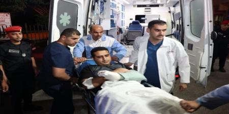 القوات المسلحة تخلي الممرض الذي أصيب خلال عمله في المستشفى الميداني في غزة